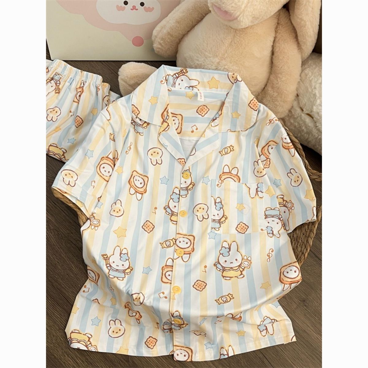 Summer Away Clothing - Лицензионный пижамный комплект Miffy Kawaii с