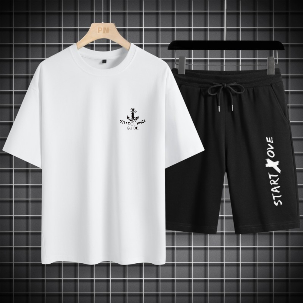 Summer Clothing Drip - 1 шт. Мужской комплект футболок, весна/лето