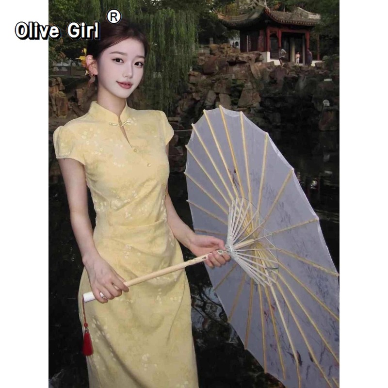 Summer Clothing Young Women - Улучшенное платье Cheongsam Qipao, новинка 2026,