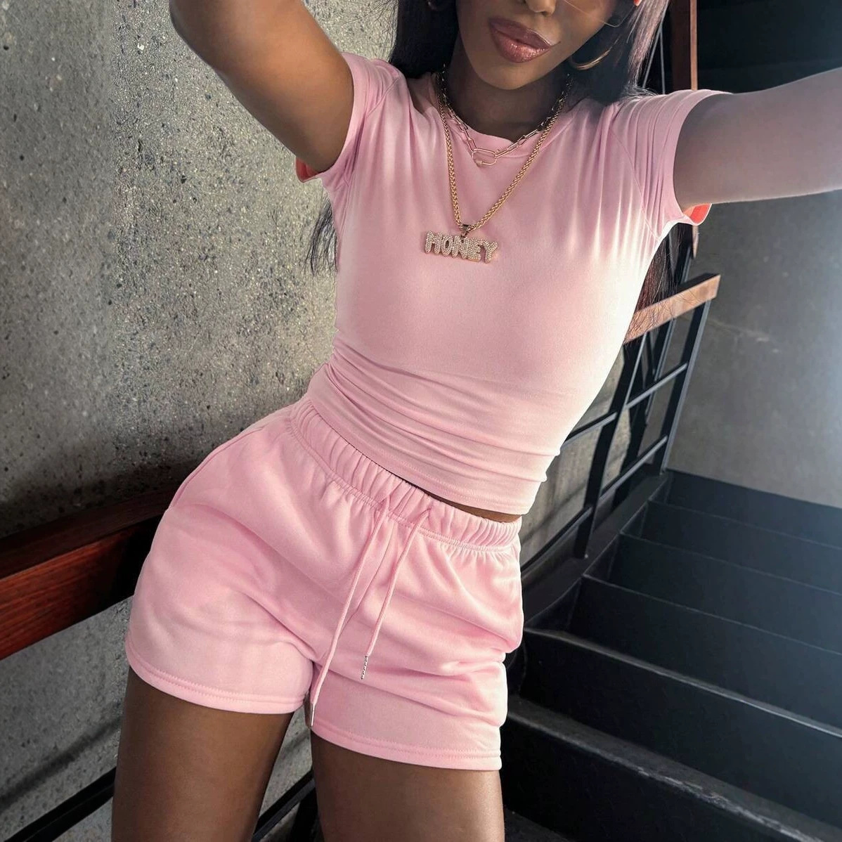 Summer Clothing For Girls - Модный женский спортивный костюм из 2