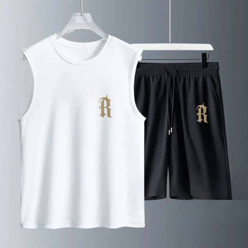 Summer Clothing Usa - Мужские комплекты майок 2026 Лето Быстросохнущая