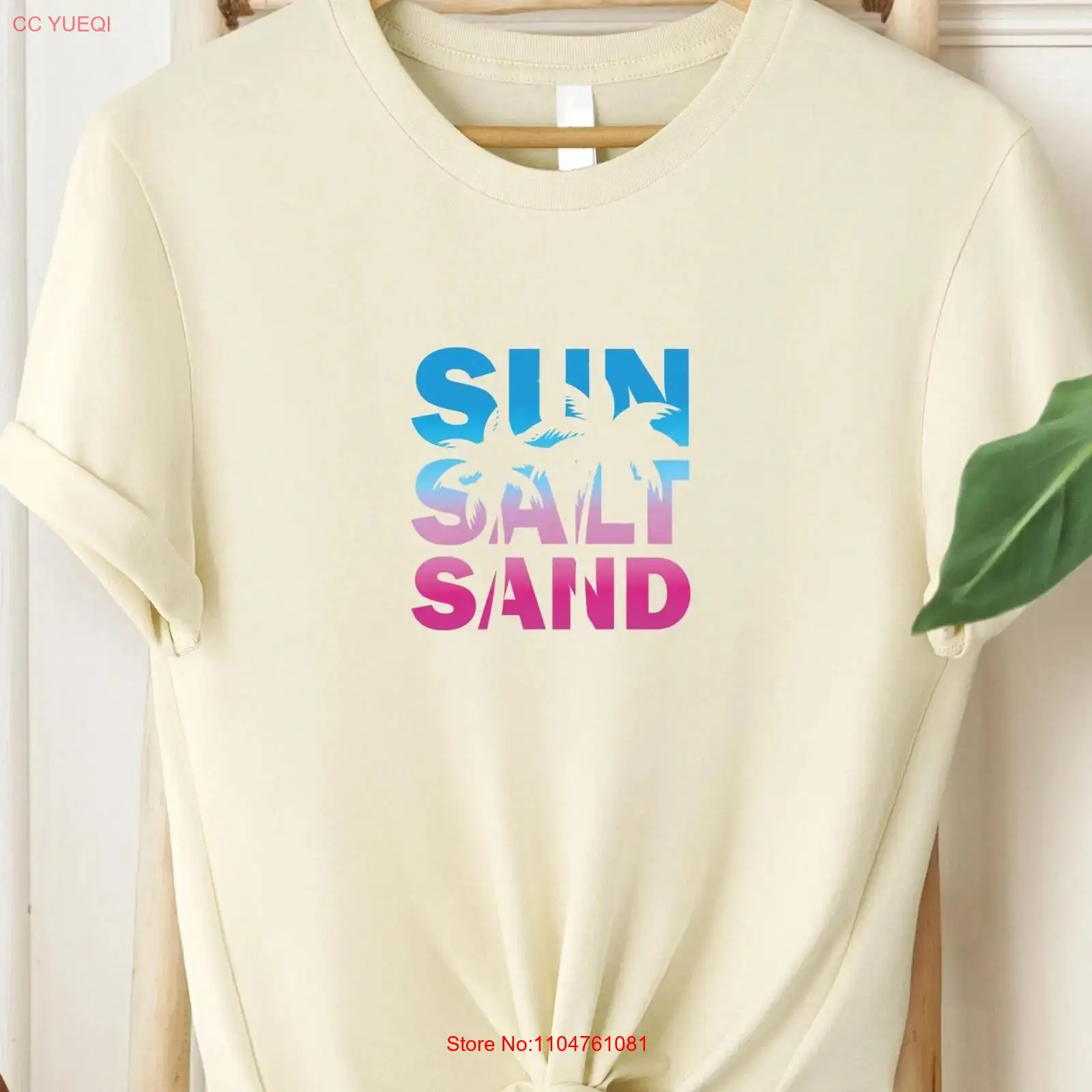 Summer Vibes Clothing Men - Футболка Sun Salt Sand в стиле