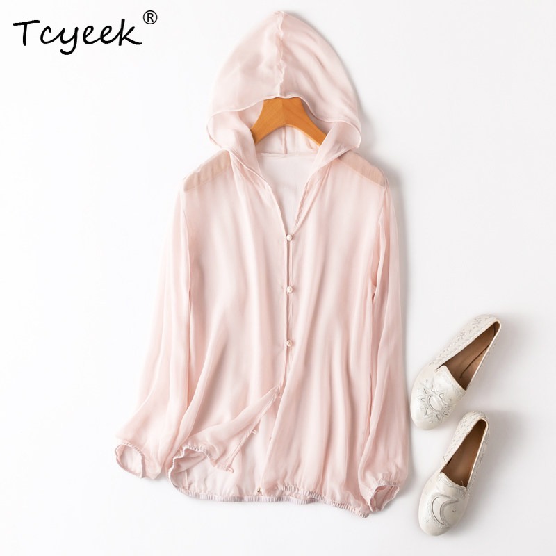 Summer Clothing Usa - Женская топ-рубашка Tcyeek из 100% натурального