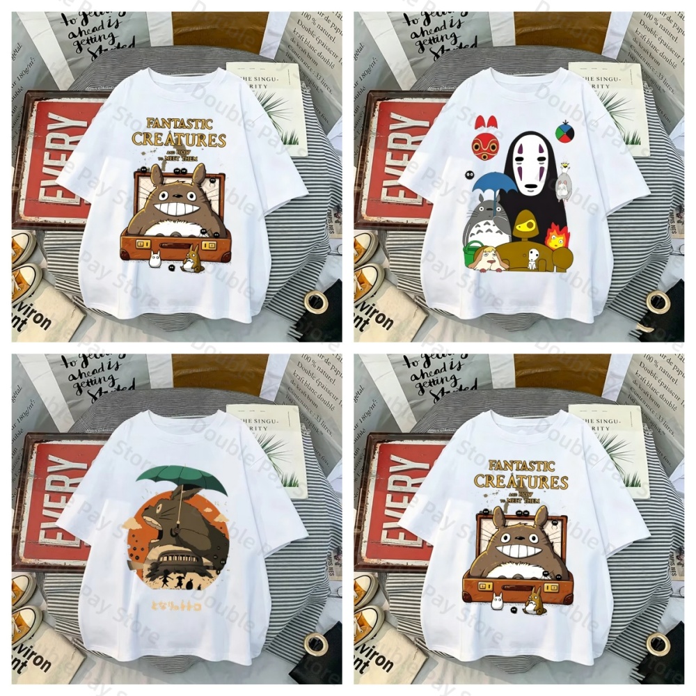 Summer Away Clothing - Футболка унисекс с изображением Тоторо и