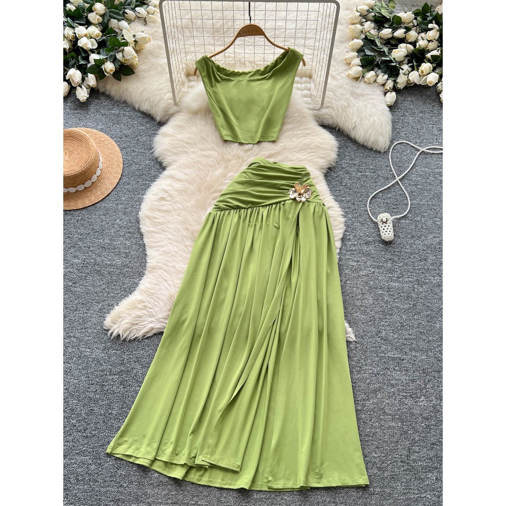 Summer Clothing Vintage - Шикарный винтажный тонкий платье без рукавов