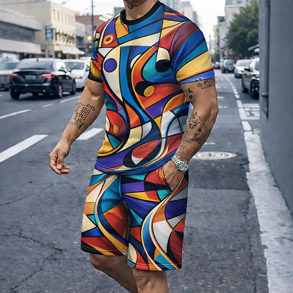 Summer Outdoor Clothing - Мужские комплекты из 2 футболок: летние