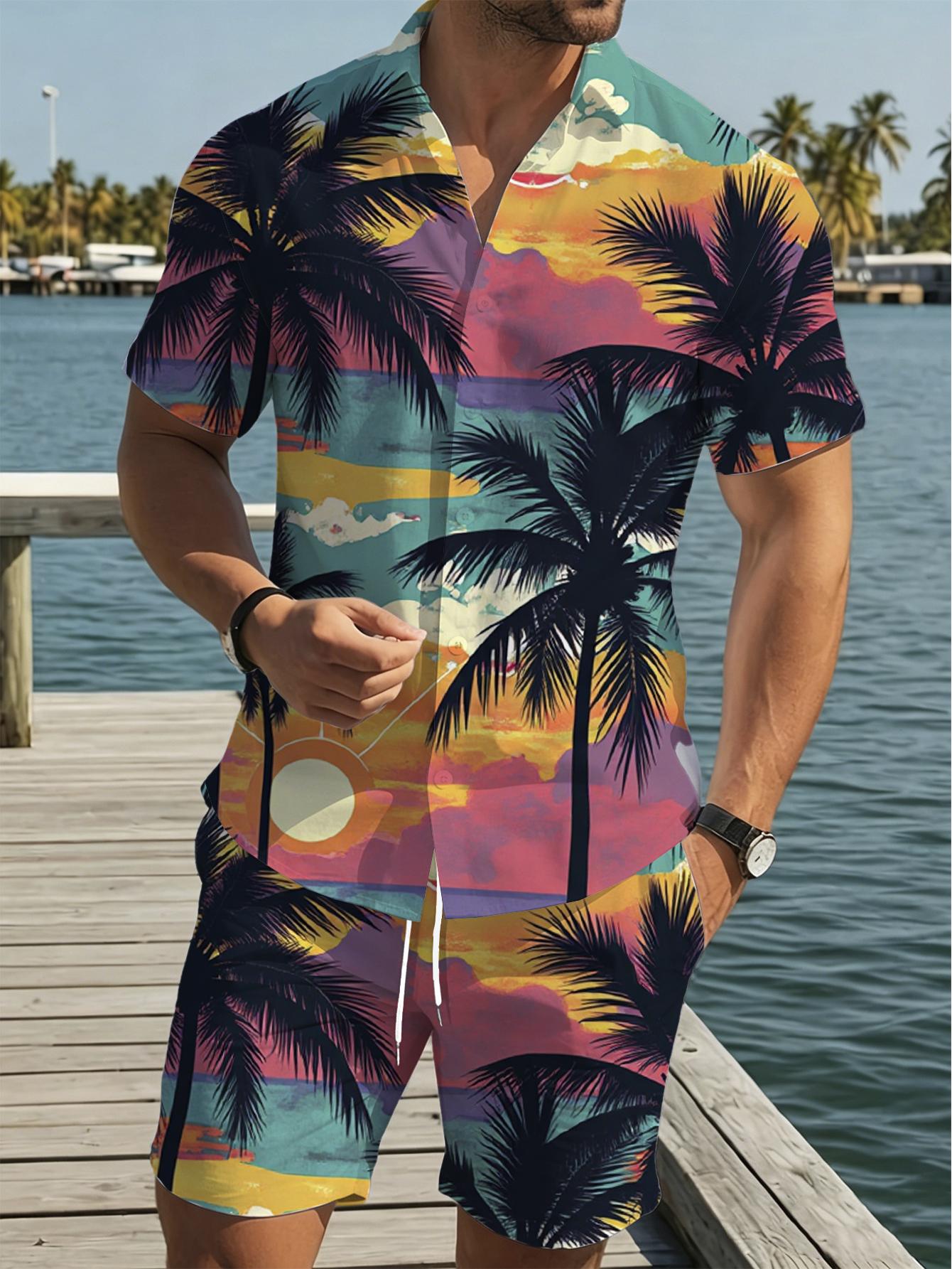 Summer Clothing Drip - Мужские комплекты с 3D-принтом Весна/Лето 2026: