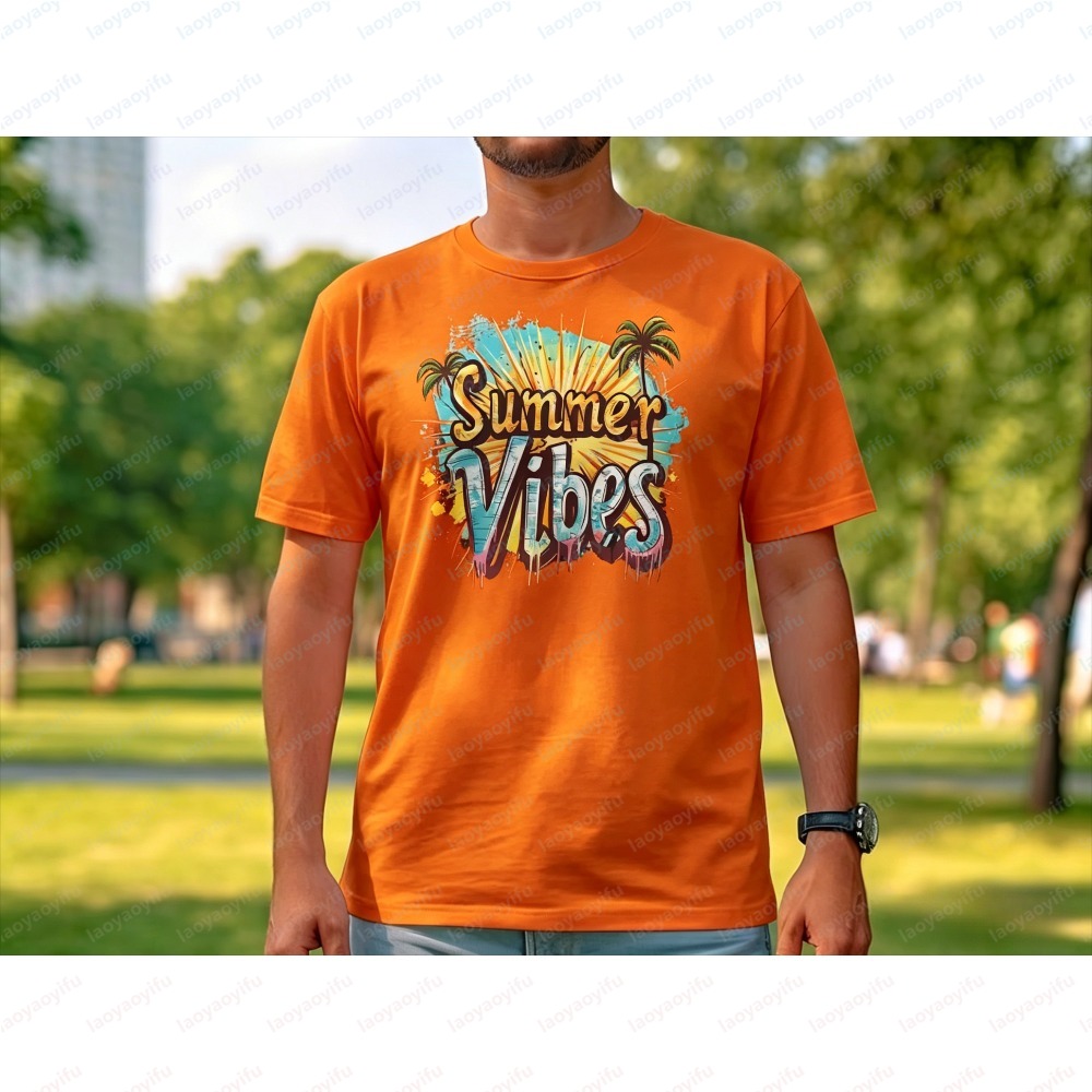 Summer Vibes Clothing Men - Футболка унисекс Summer Vibes с принтом