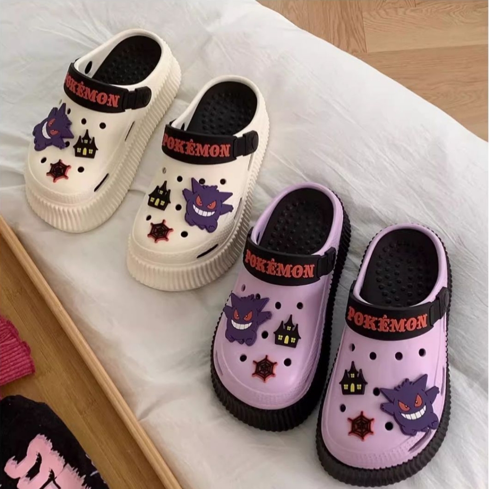 Summer Away Clothing - Тапочки Pokemon Gengar Sylveon, водонепроницаемая крутая