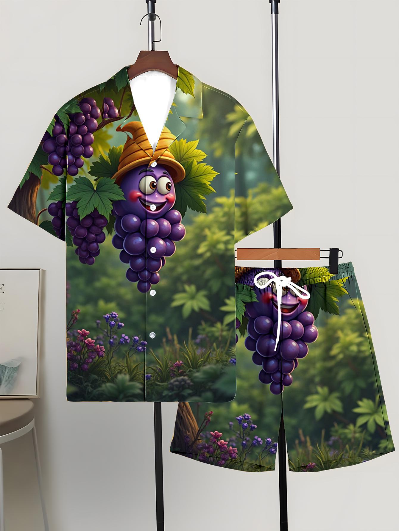 Summer Clothing Drip - Мужские комплекты из двух предметов: рубашка
