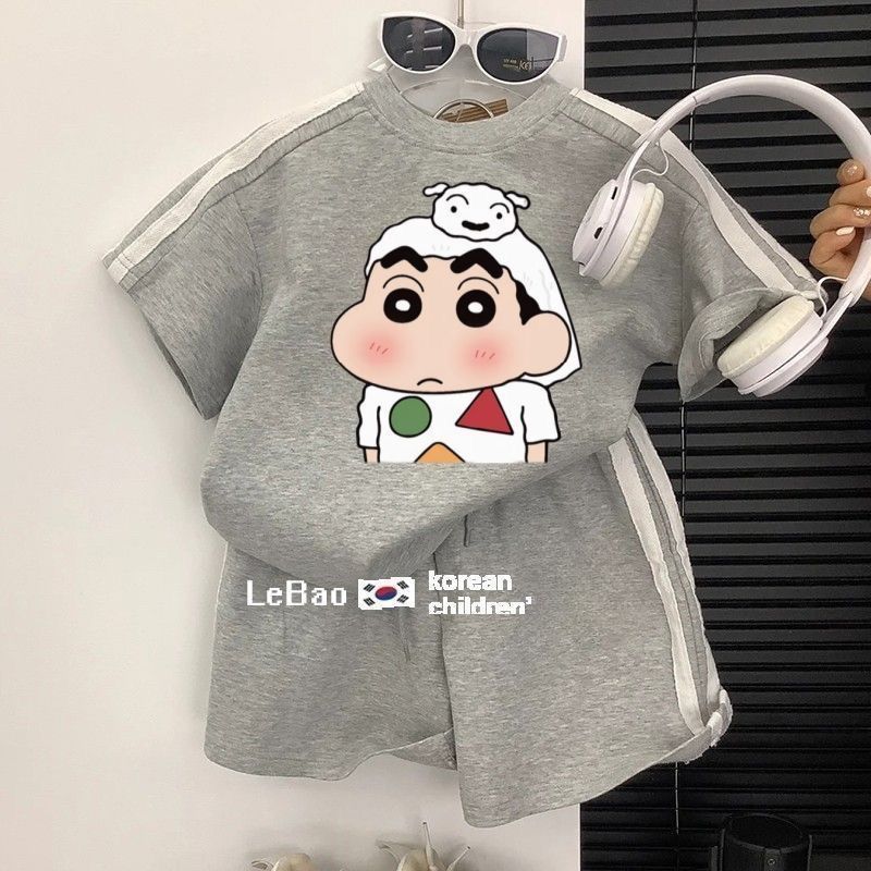 Summer Away Clothing - Детский спортивный костюм с принтом Kawaii