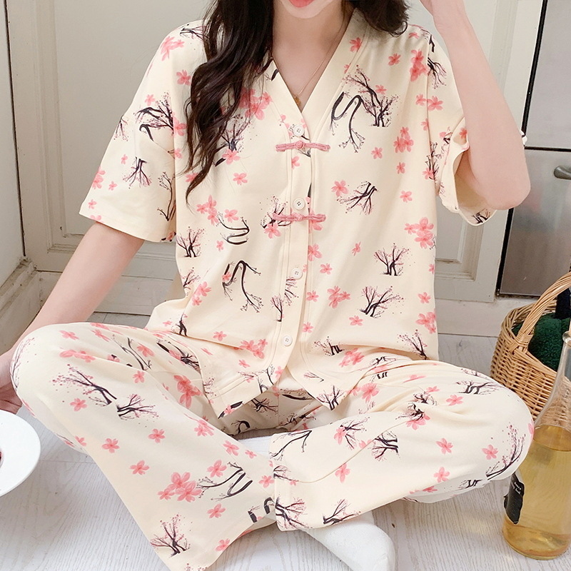 Summer Clothing Young Women - Женские пижамные комплекты, весенний женский кардиган