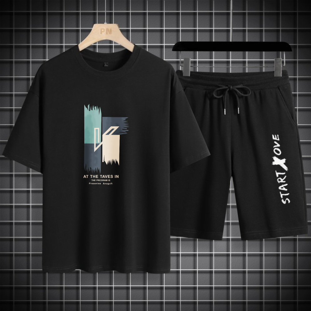 1 шт. Мужской комплект футболо – обзор и цена Summer Clothing Drip