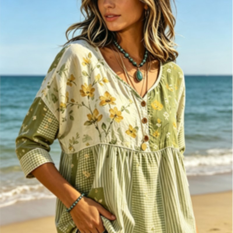 Женская повседневная свободная – обзор и цена Yellow Summer Clothing