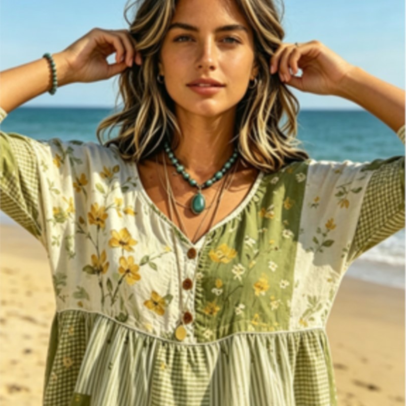 Женская повседневная свободная – обзор и цена Yellow Summer Clothing