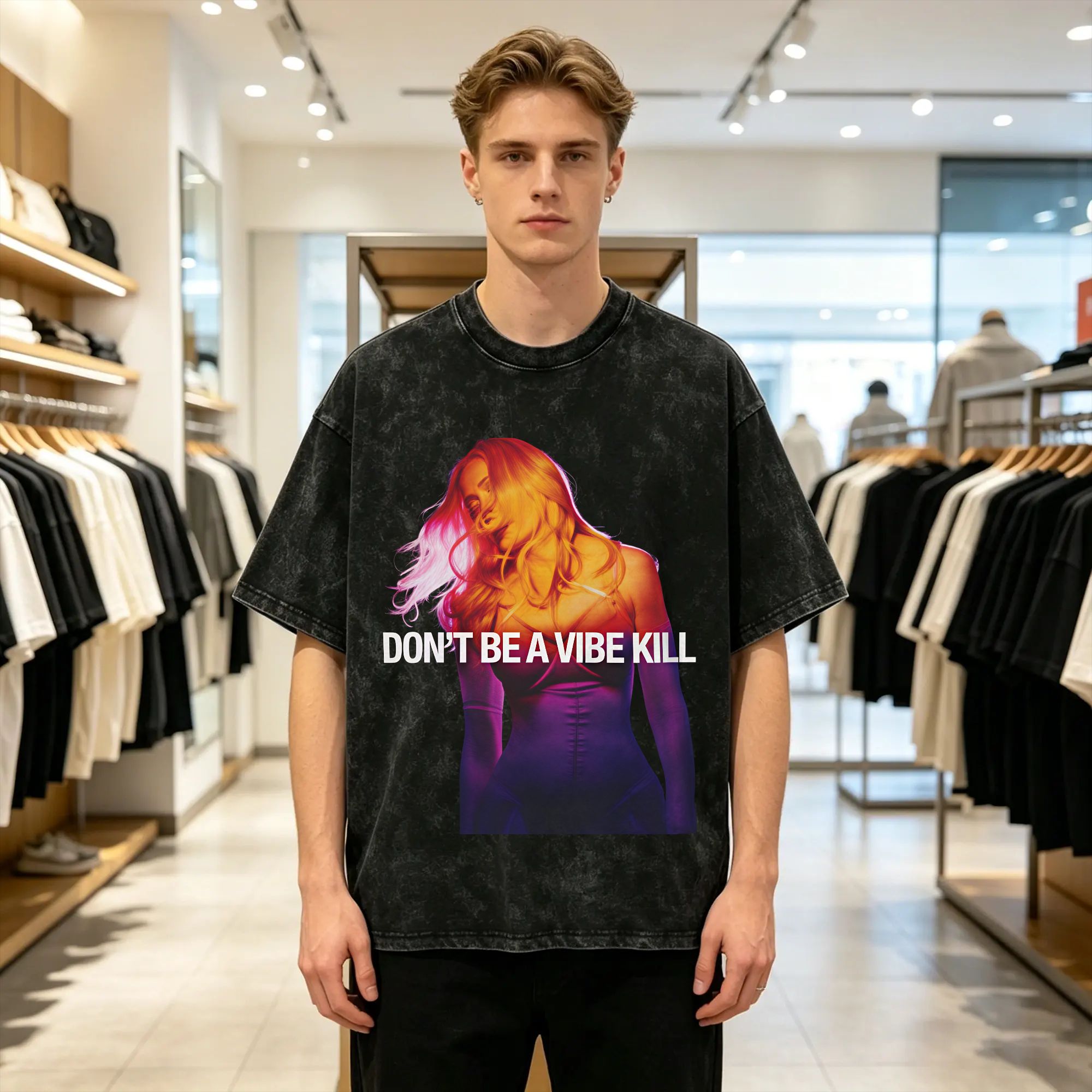 Футболка Madonnas 2026, мужска – обзор и цена Summer Vibes Clothing Men