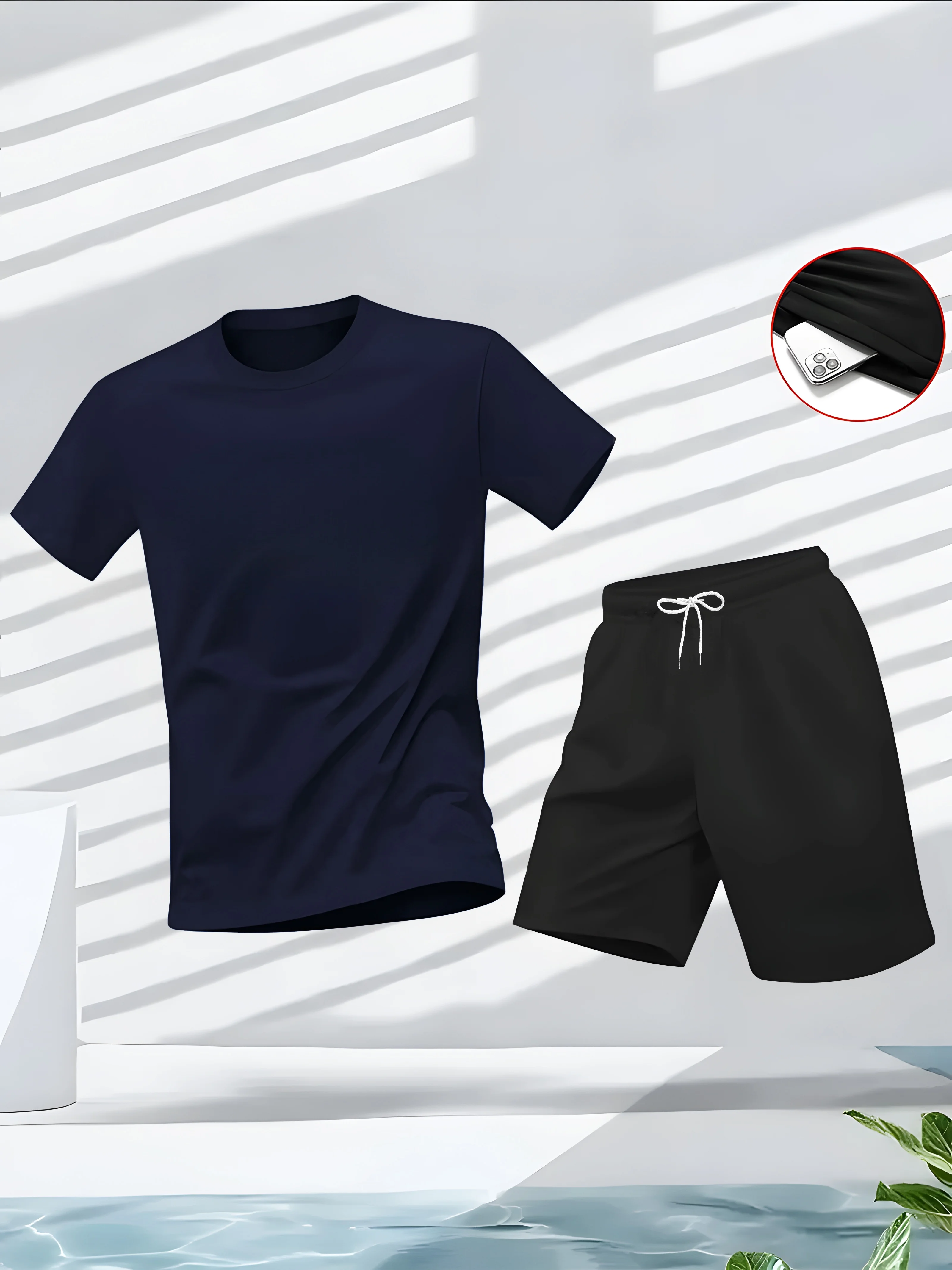 Мужской костюм-двойка: модный, – обзор и цена Summer Gym Clothing
