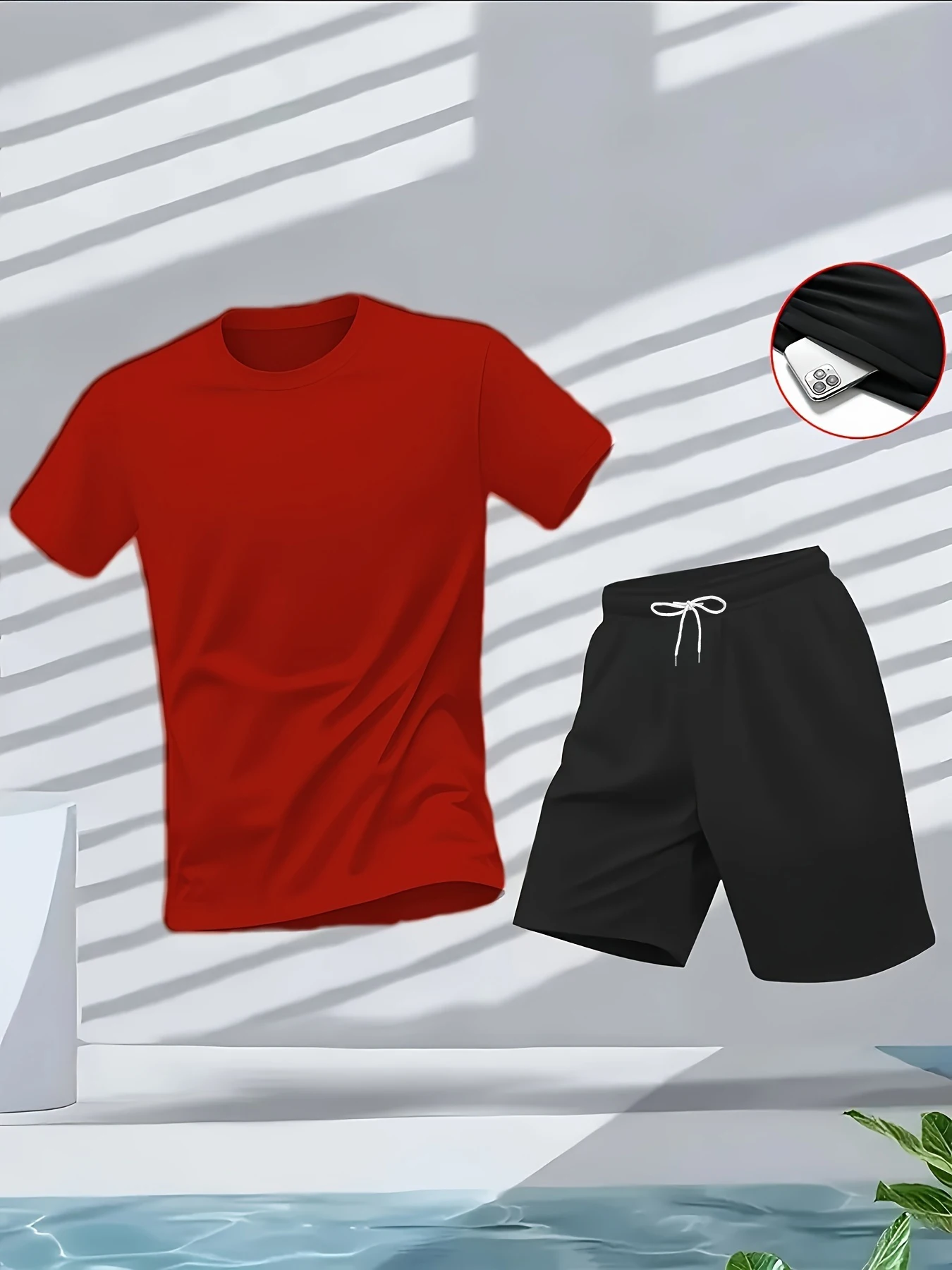 Мужской костюм-двойка: модный, – обзор и цена Summer Gym Clothing