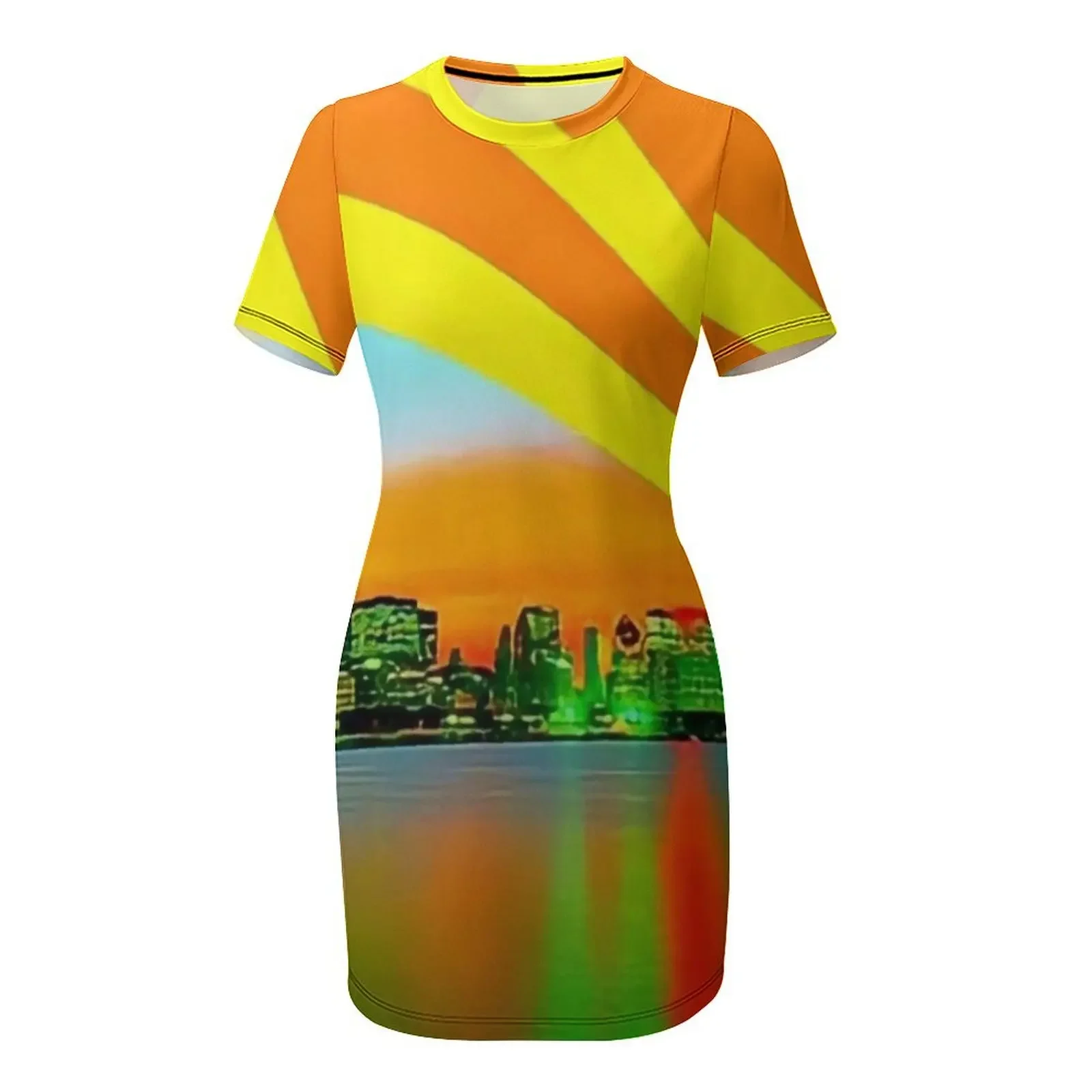 Платье с короткими рукавами «З – обзор и цена Summer Clothing Online