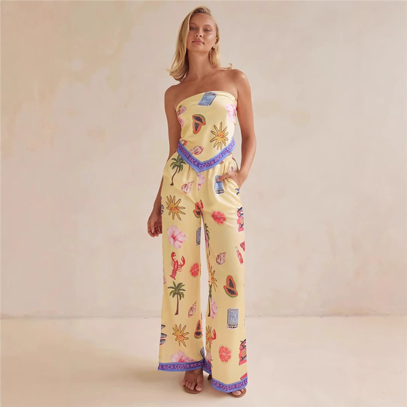 Летний новый модный сексуальны – обзор и цена Yellow Summer Clothing