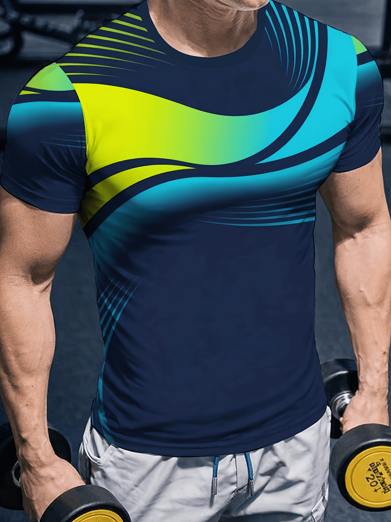 Мужская высокоэластичная быстр – обзор и цена Summer Gym Clothing
