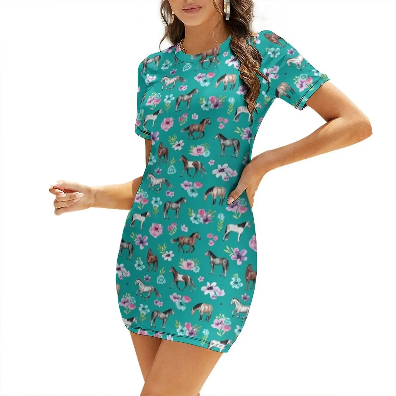 Платье с коротким рукавом для  – обзор и цена Summer Clothing Online