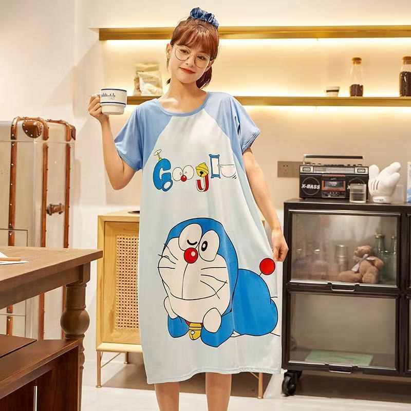 Милая ночная рубашка Doraemon  – обзор и цена Summer Away Clothing