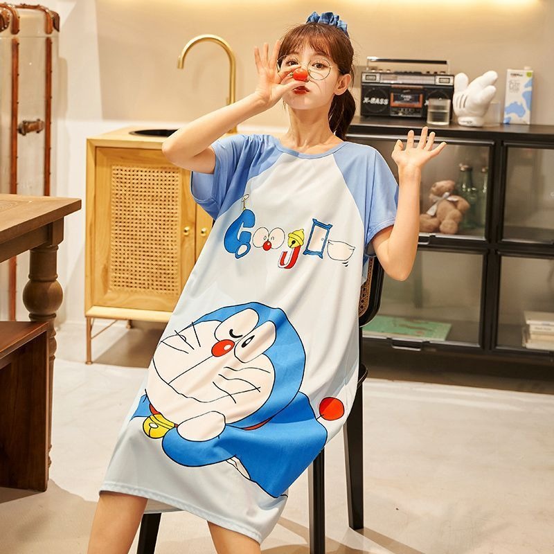 Милая ночная рубашка Doraemon  – обзор и цена Summer Away Clothing