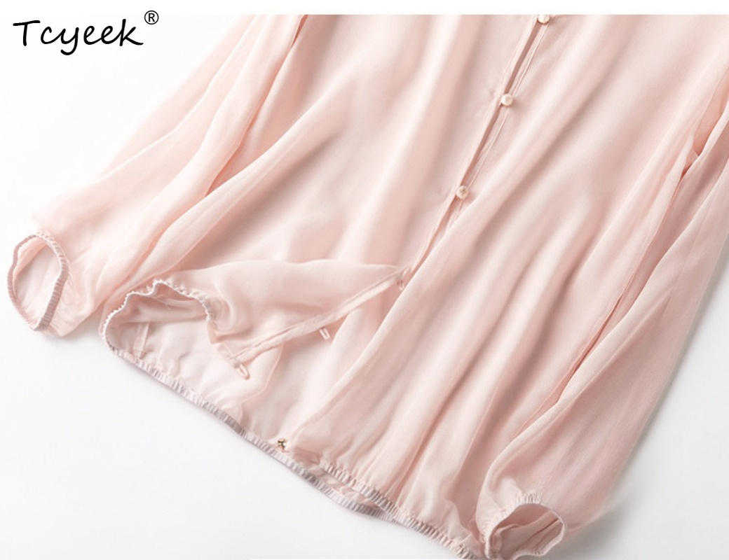 Женская топ-рубашка Tcyeek из  – обзор и цена Summer Clothing Usa