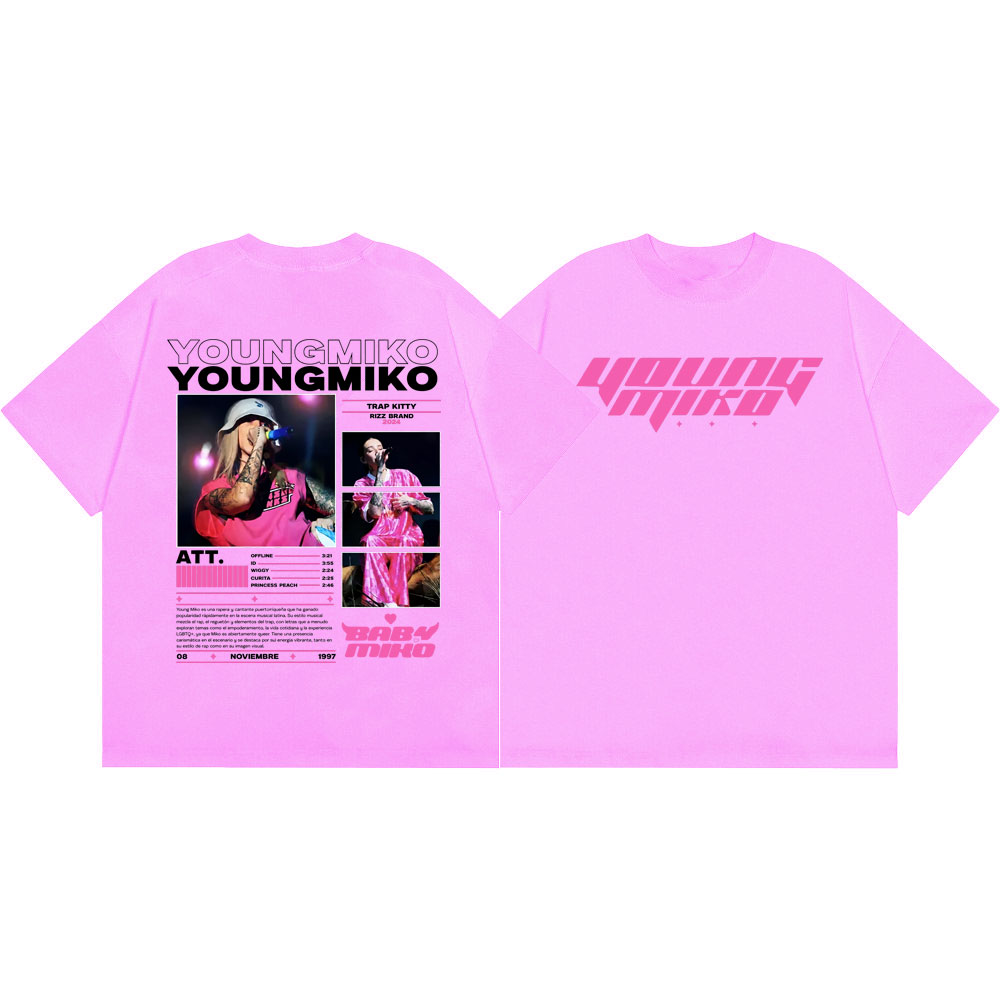 Футболка с принтом Rapper Youn – обзор и цена Summer Clothing Young Women