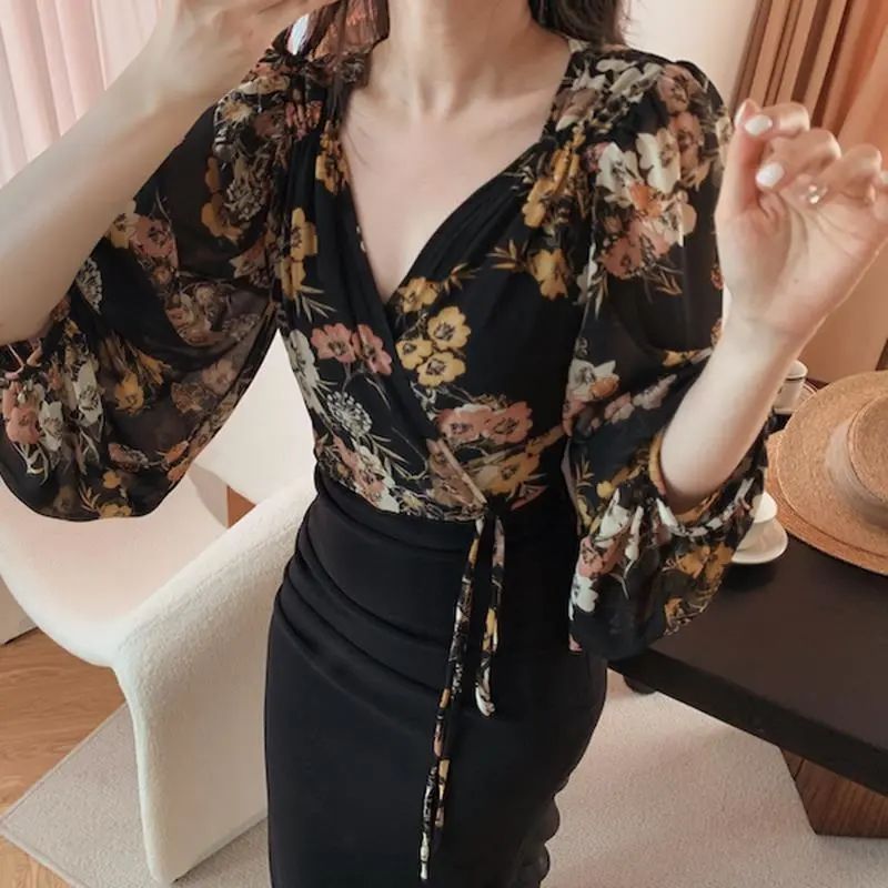 Японский стиль, винтажные блуз – обзор и цена Crop Blouse Linen