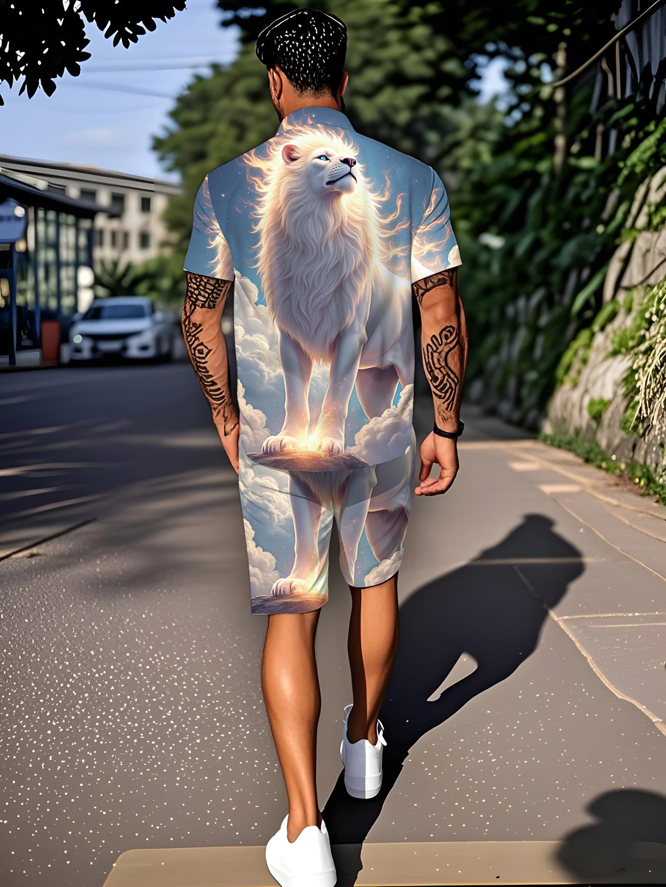 Мужские комплекты-костюмы для  – обзор и цена Summer Clothing Drip