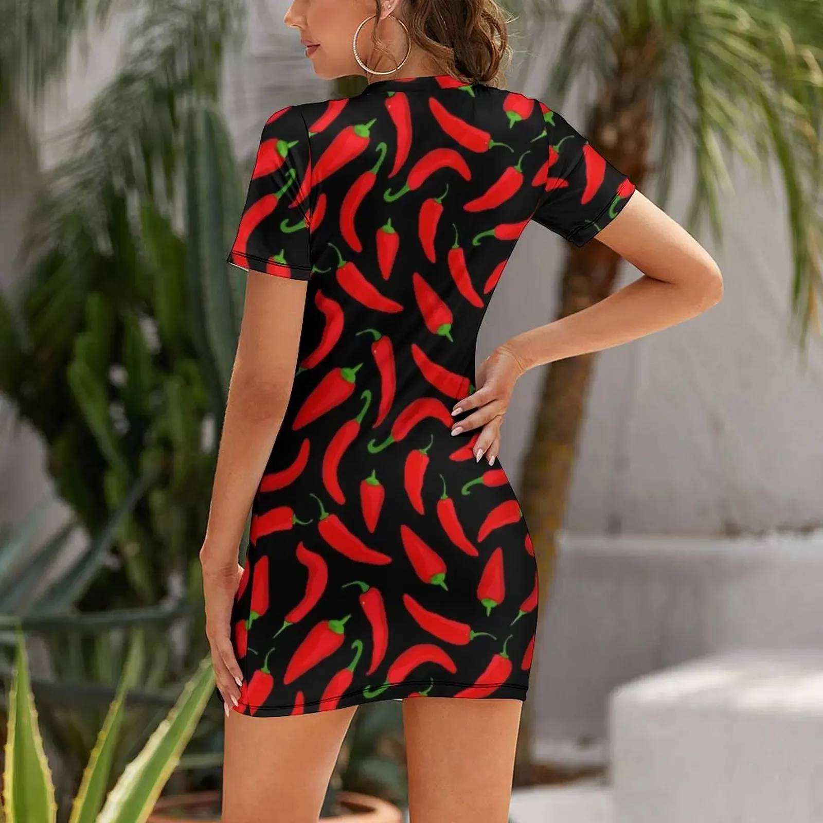 Платье с короткими рукавами и  – обзор и цена Summer Clothing Online