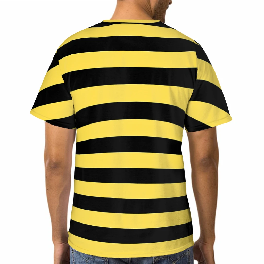 Черно-желтая полосатая футболк – обзор и цена Yellow Summer Clothing