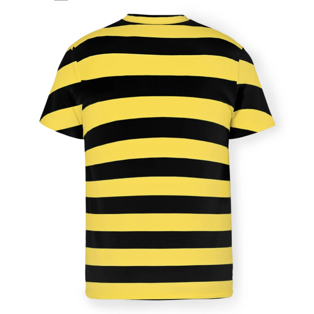 Черно-желтая полосатая футболк – обзор и цена Yellow Summer Clothing