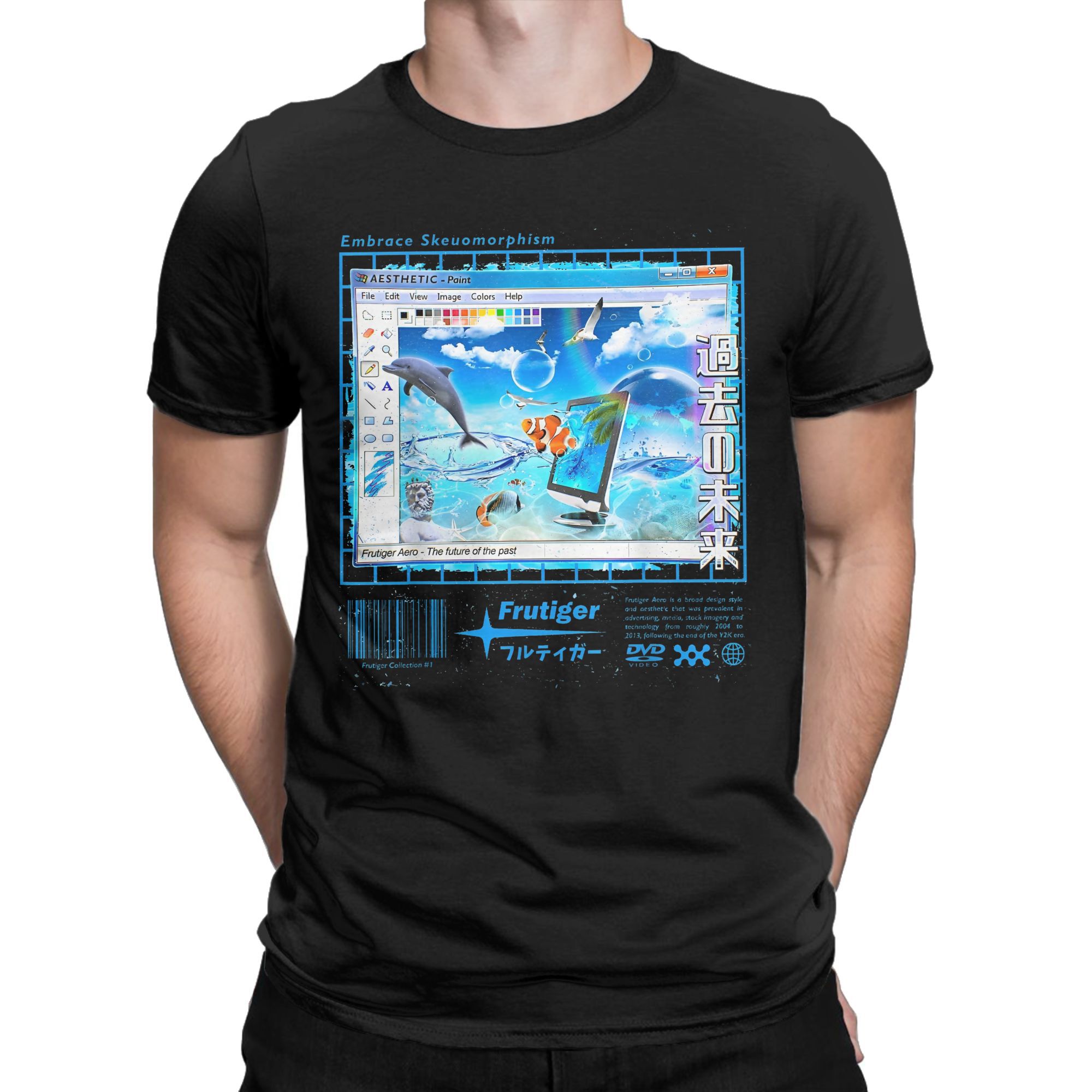 Мужская футболка Frutiger Aero – обзор и цена Summer Vibes Clothing Men