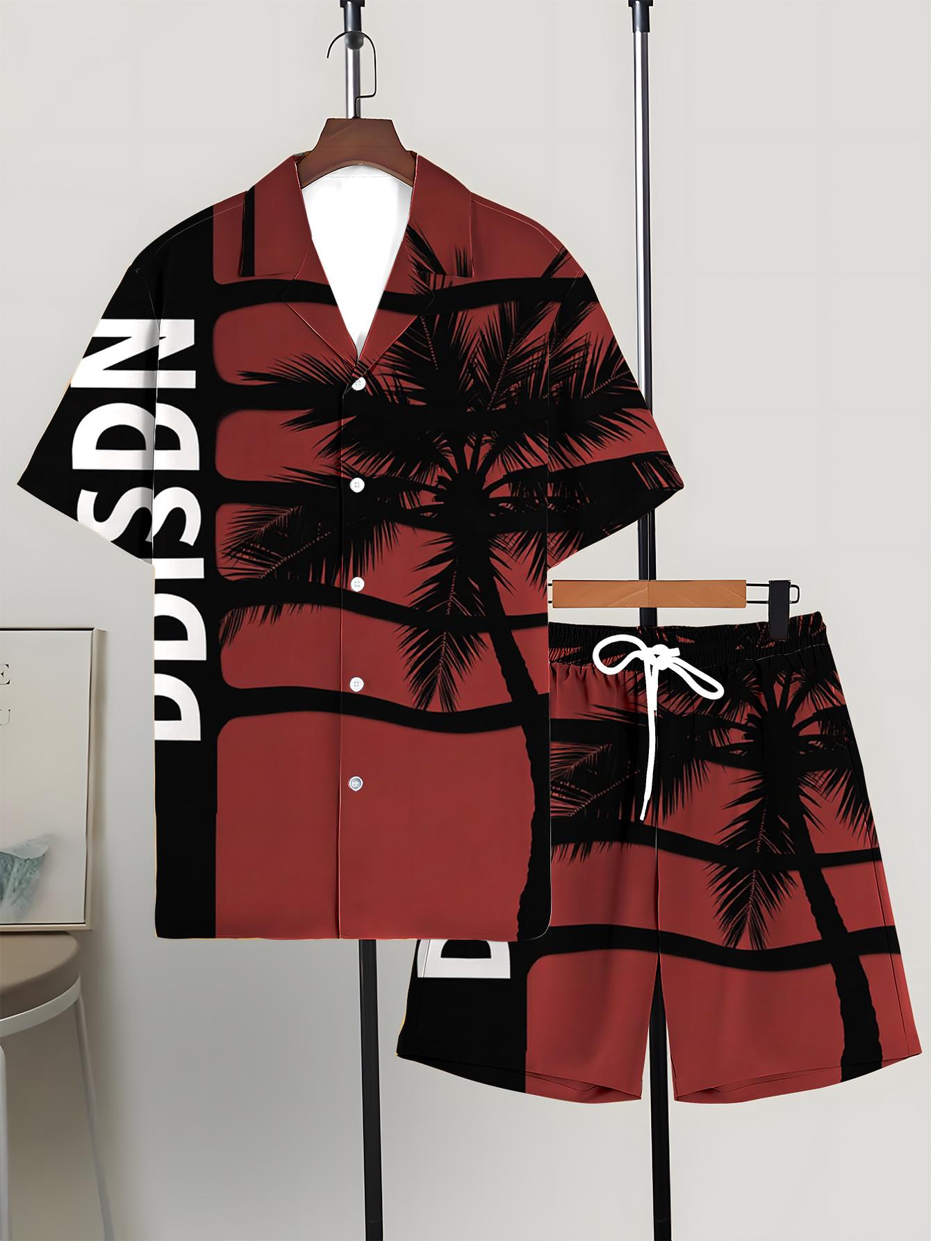 Мужские комплекты с рубашками  – обзор и цена Summer Clothing Drip