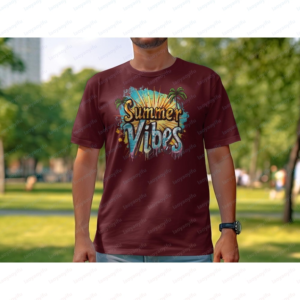 Футболка унисекс Summer Vibes  – обзор и цена Summer Vibes Clothing Men