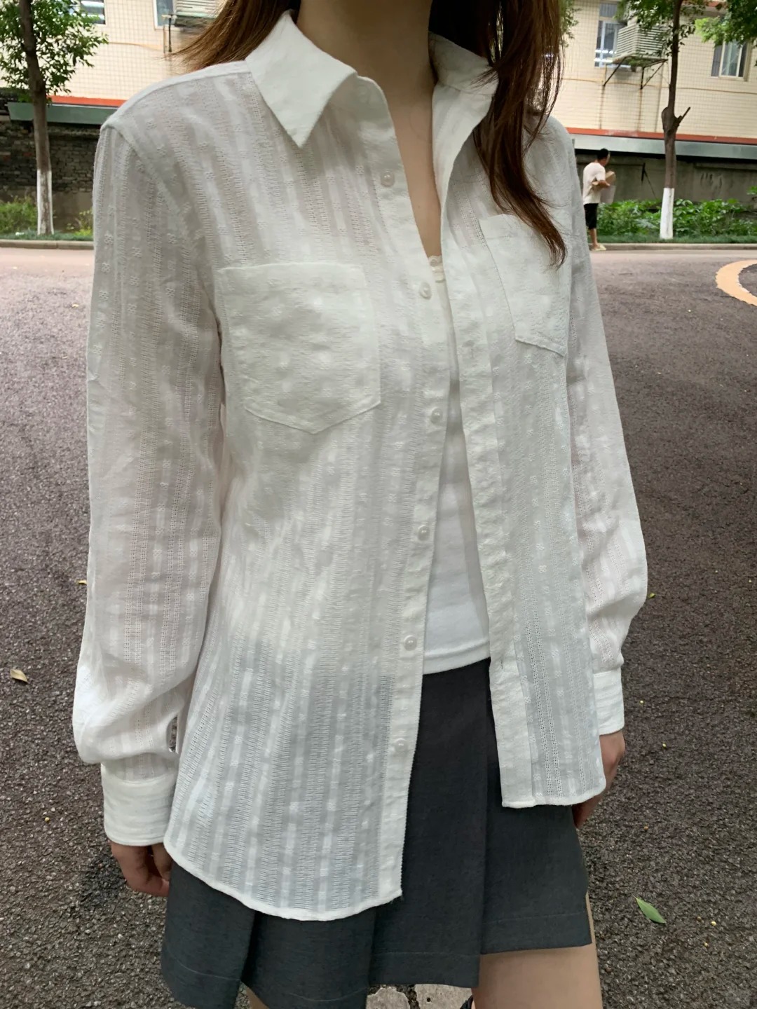 Льняная хлопковая блузка с вор – обзор и цена Crop Blouse Linen