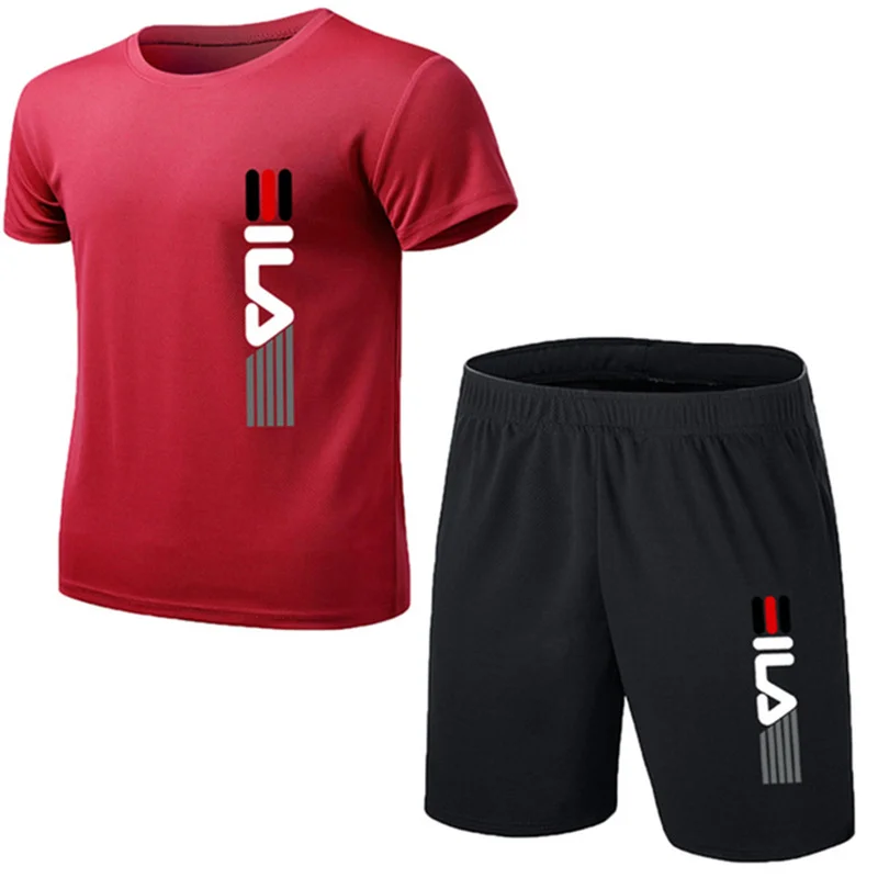 Летний мужской модный комплект – обзор и цена Summer Gym Clothing