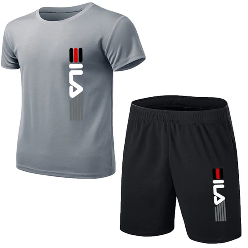 Летний мужской модный комплект – обзор и цена Summer Gym Clothing