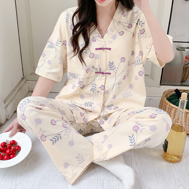 Женские пижамные комплекты, ве – обзор и цена Summer Clothing Young Women