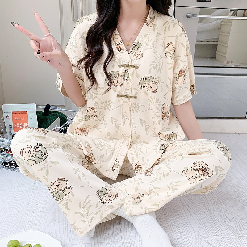 Женские пижамные комплекты, ве – обзор и цена Summer Clothing Young Women