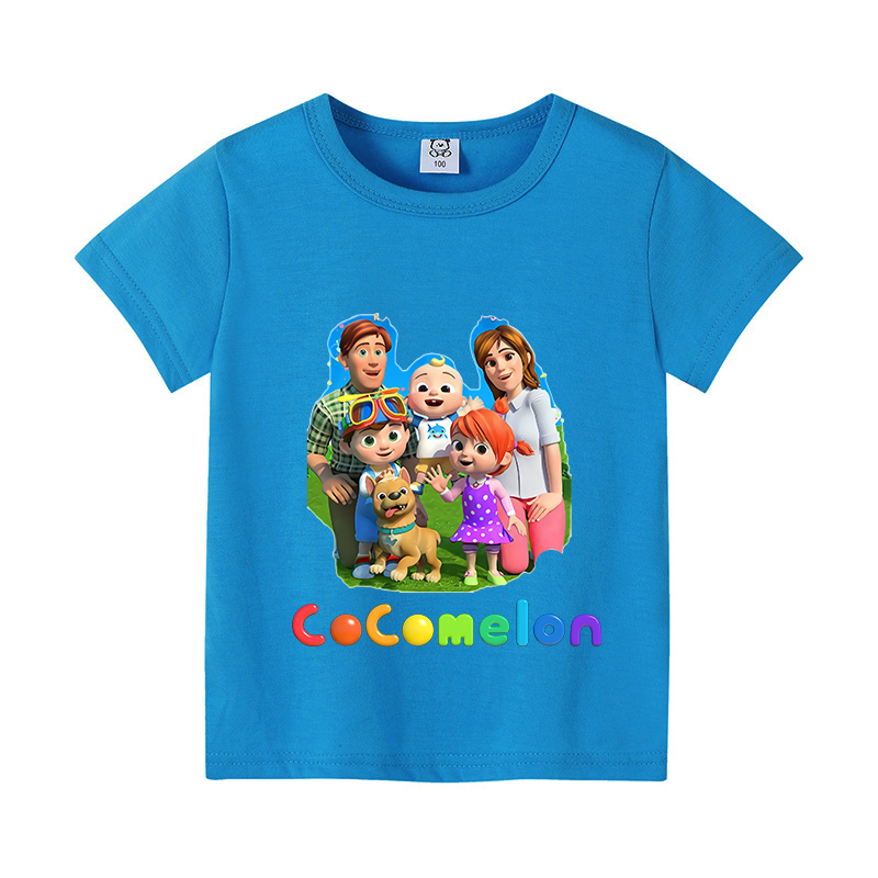 Детские футболки Cocomelons, х – обзор и цена Summer Clothing For Girls